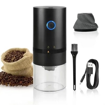 Portable Outdoor USB Coffee Grinder with Rechargeable Battery