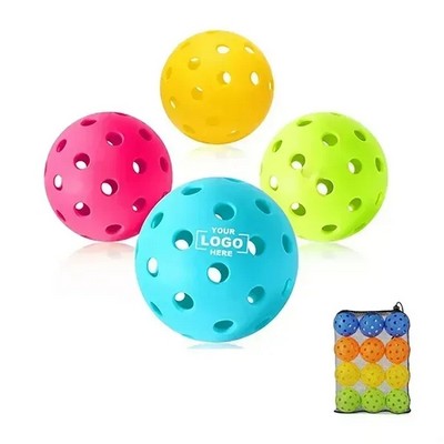 40 Hole Outdoor Pickleball With Stable Flight And Durable Build