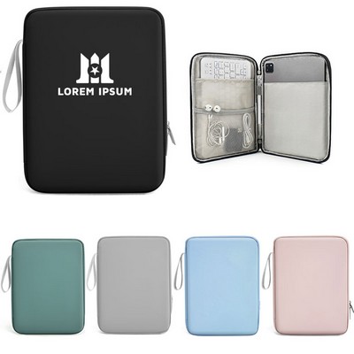 PU Waterproof Tablet Sleeve Case with Shockproof Padding