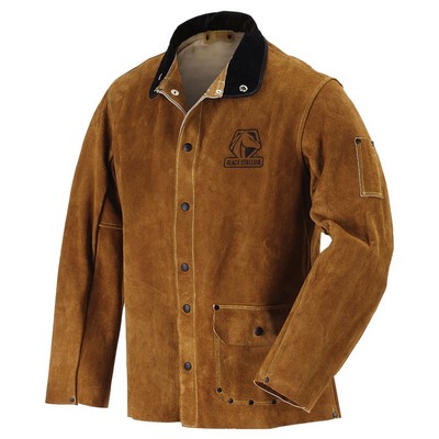 Black Stallion 26WJ SIDE SPLIT COWHIDE LEATHER 26" WELDING JACKET