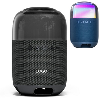 IPX4 Waterproof Wireless Bluetooth Speaker With RGB Lighting