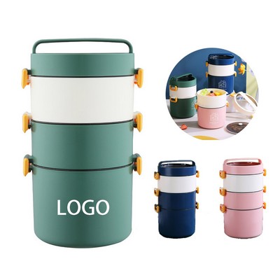 Circular Insulated Lunch Box