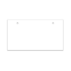 Heavy Duty Blank Paper Temporary Tag