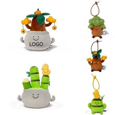 Simulated Plant Series Doll Plush Ornament