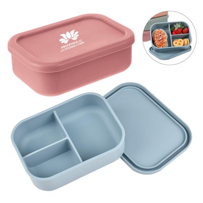Reusable Silicone Bento Lunch Box