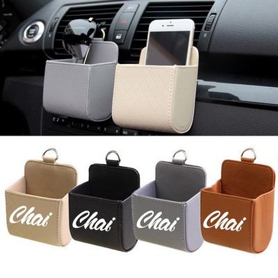 PU Cars Vent Bag
