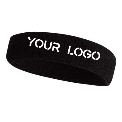 Elastic Sports sweatband Headband