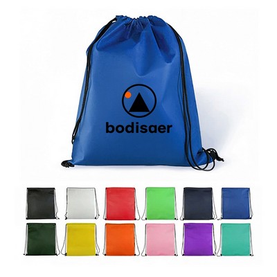 Custom Printed Drawstring Backpack