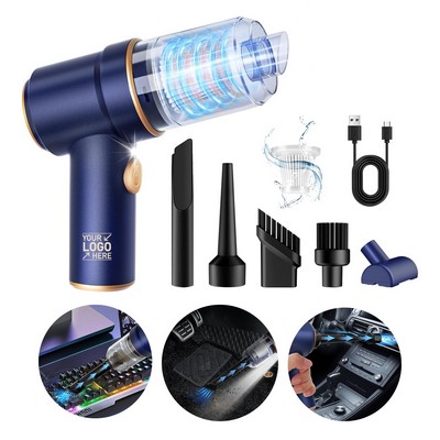 120W High Power Hand Held Vacuum Cleaner&Air Duster with LED Light