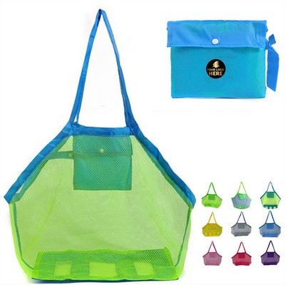Foldable Mesh Sand-Free Beach Tote
