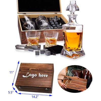 Whiskey Decanter Set by Royal Reserve