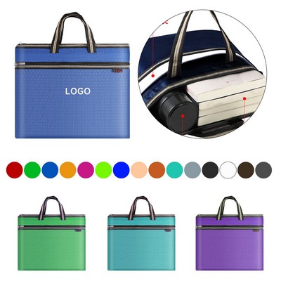 Zippered Document Bag
