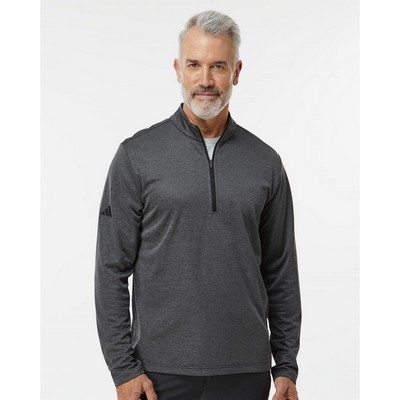 Adidas Men's Space Dyed Quarter-Zip Pullover - A593