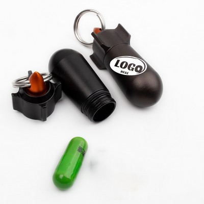 Mini Waterproof Metal Pill Container