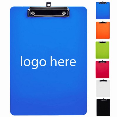 Letter Size Plastic Clipboard