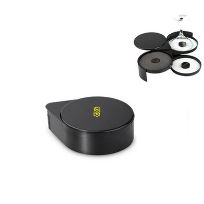 3 Tier Bar Juice Cocktail Seasoning Box Sugar Salt Rimmer