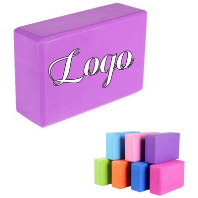 High Density EVA Foam Yoga Block for Dance & Kids Training