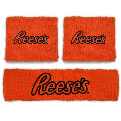 Made in the USA Heavyweight Headband/Wristband Set w/Heat Transfer