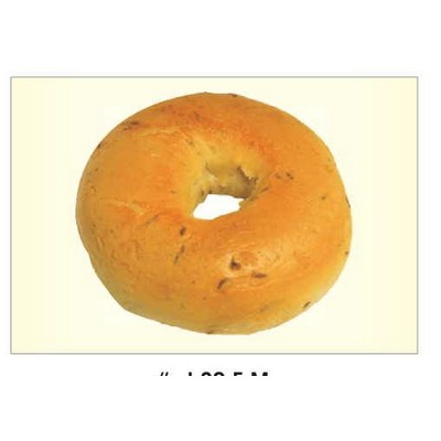 Bagel Rectangle Metal Photo Magnet (2"x3")