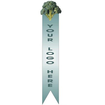 Broccoli Bookmark w/ Black Back