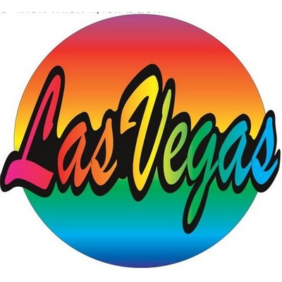 Las Vegas Acrylic Coaster w/Felt Back