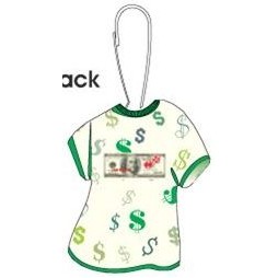 Las Vegas Dice $100 Bill T-Shirt Zipper Pull