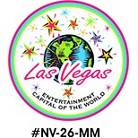 Las Vegas Chip Mighty Mini Magnet