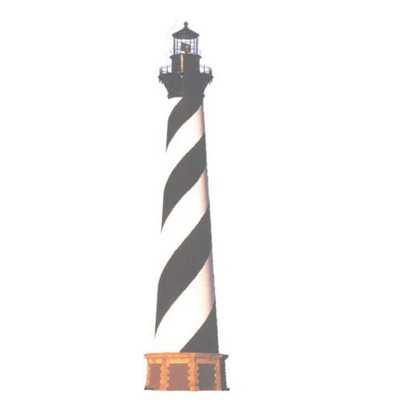 Lighthouse Promotional Magnet w/ Strip Magnet (4 Square Inch)