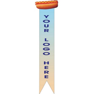 Hotdog Bookmark w/ Black Back