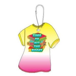 Time To Hit The Books Slogan T-Shirt Zipper Pull