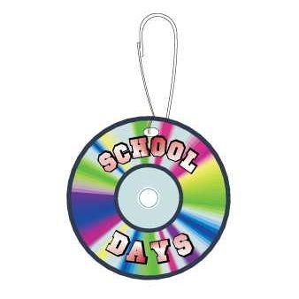 School Days Disc Zipper Pull
