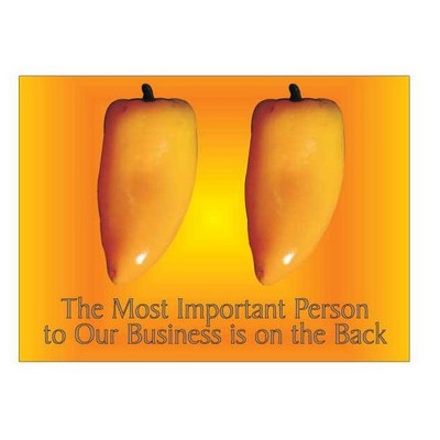 Yellow Chili Pepper Photo Hand Mirror (2½"x3½")