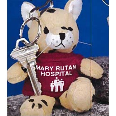 4" Key Chain Pals™ Stuffed Cheetah