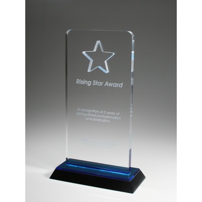 Blue Star Acrylic Award