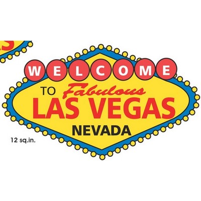 Welcome to Las Vegas Sign Maxi Magnet (4 Square Inch)
