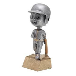 Resin Male Baseball Bobble Head
