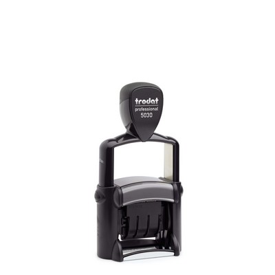 Trodat® Professional Self Inking Rectangle Dater Stamp (5/32"H x 1"L), Non Customizable