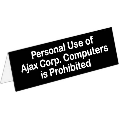 Tent Sign (Up to 20 Square Inch)