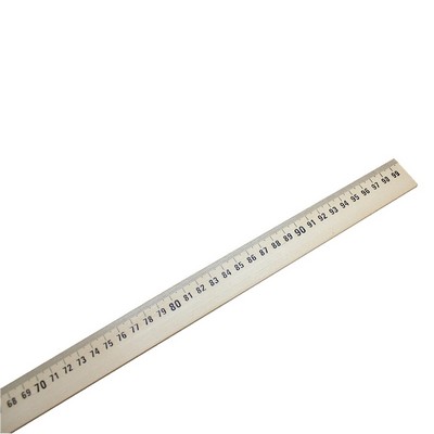Clear Lacquer Finish Meter Stick/Metric Scale Yardstick