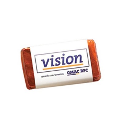 0.8 Oz. Small Rectangle Wrapped Chocolate Bar