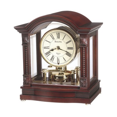 Bulova® Bardwell Rotating Pendulum Clock