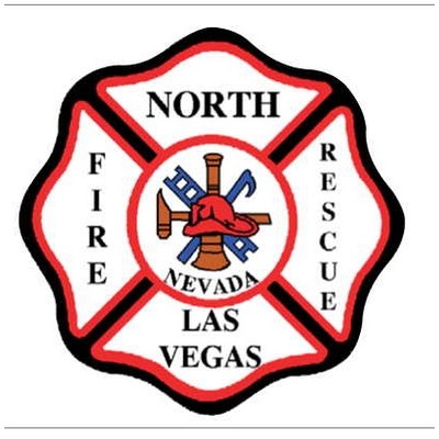 Fire Rescue Badge Metal Photo Magnet (2 1/2"x2 1/2")