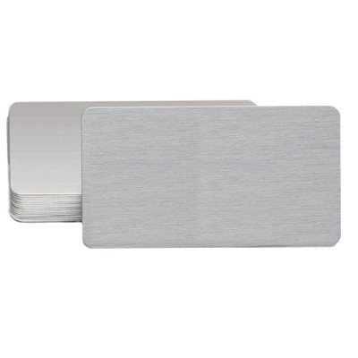USA Made Eco-Friendly Snap-It Aluminum Blank Inserts (1.5"X2.75") Diy