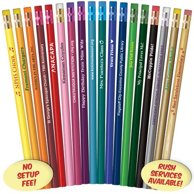 Pastel Yellow Painted Pencils