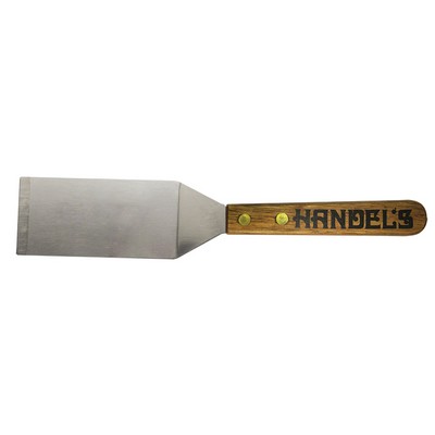 Wood Handle Solid Spatula