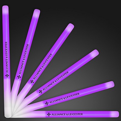 9.4" Purple Glow Stick Wands - PRINTED