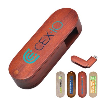 Wooden Twist Drive -16GB