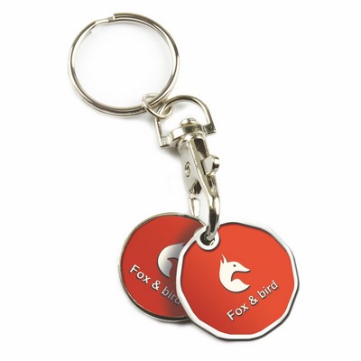 Shopping Cart Token (2 Dollar-Size Coins)