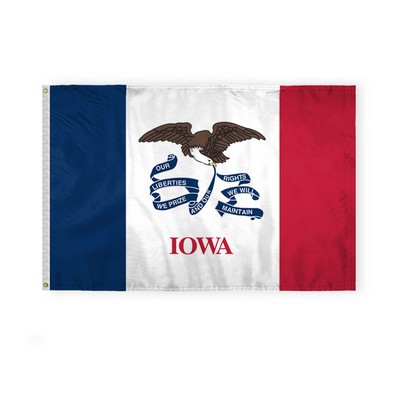 Iowa Flags 4x6 foot