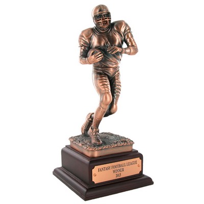 11 ½" Bronze Football Player Trophy